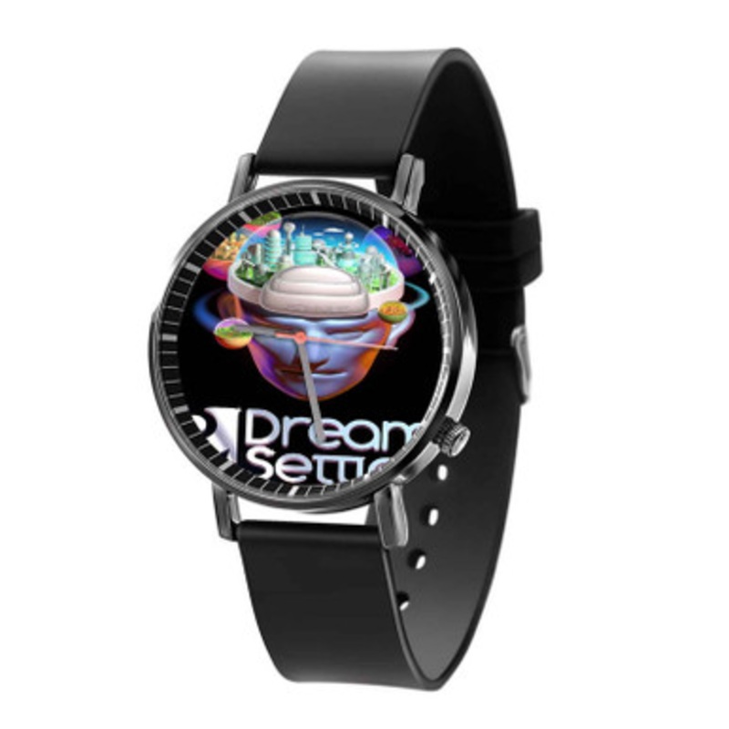 Dreamsettler Black Quartz Watch Unisex With Premium Gift Box