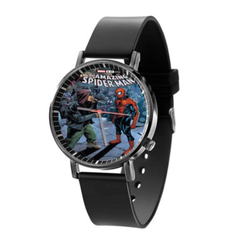 Eminem The Amazing Spider Man Black Quartz Watch Unisex With Premium Gift Box