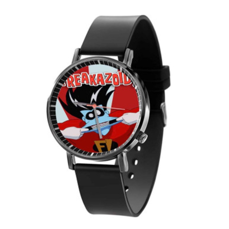 Freakazoid Black Quartz Watch Unisex With Premium Gift Box