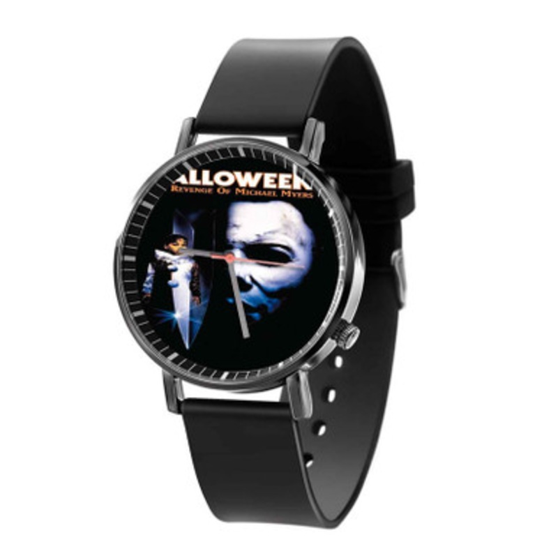 Halloween 5 Black Quartz Watch Unisex With Premium Gift Box