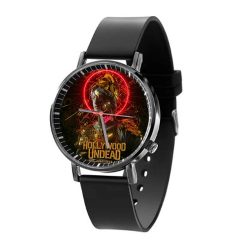 Hollywood Undead Idol Feat Tech N9 NE Black Quartz Watch Unisex With Premium Gift Box