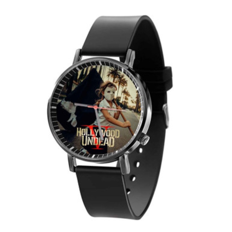 Hollywood Undead V Black Quartz Watch Unisex With Premium Gift Box