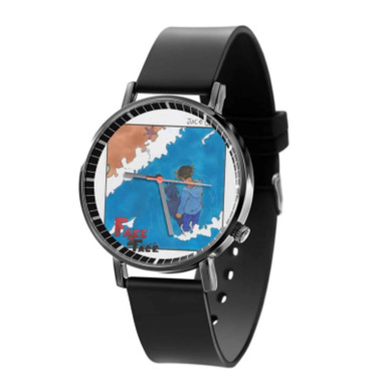 Juice WRLD Face 2 Face Black Quartz Watch Unisex With Premium Gift Box