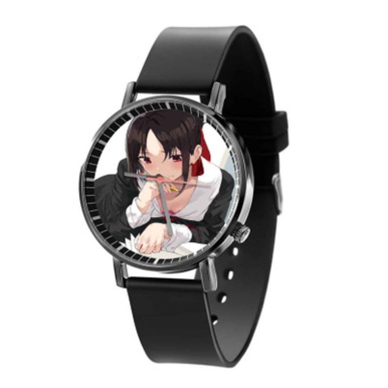 Kaguya Shinomiya Kaguya sama Black Quartz Watch Unisex With Premium Gift Box