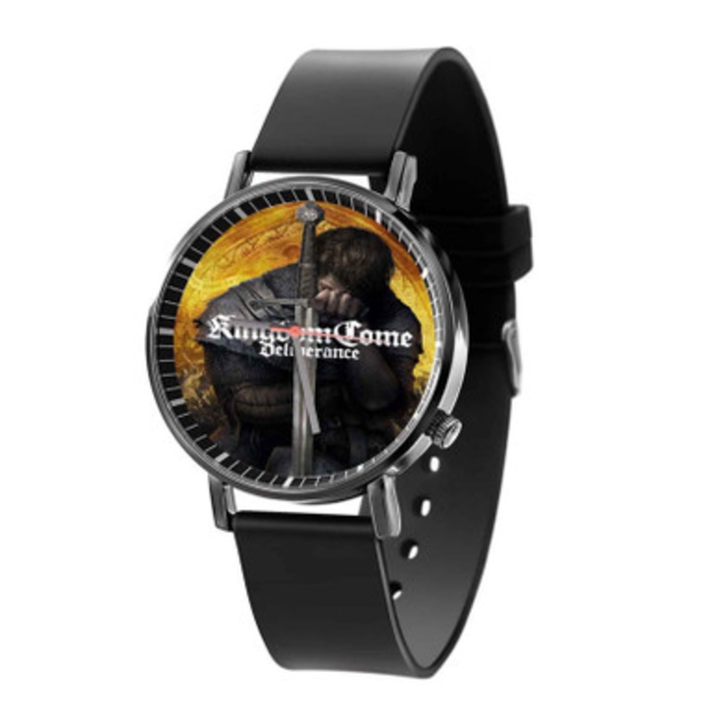 Kingdom Come Deliverance Black Quartz Watch Unisex With Premium Gift Box
