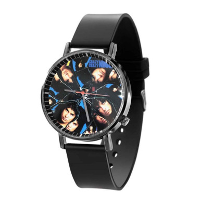 Kiss Crazy Nights 1987 Black Quartz Watch Unisex With Premium Gift Box