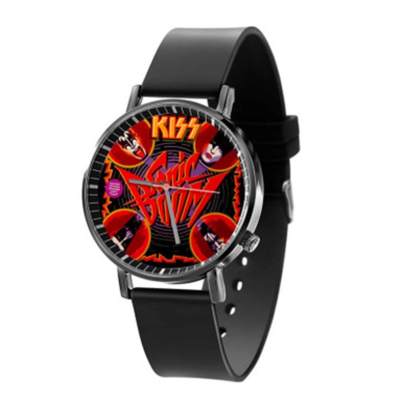 Kiss Sonic Boom 2009 Black Quartz Watch Unisex With Premium Gift Box