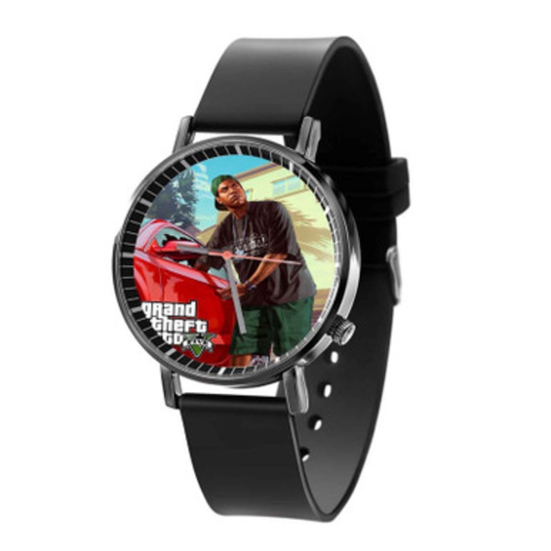 Lamar Davis Grand Theft Auto V Black Quartz Watch Unisex With Premium Gift Box