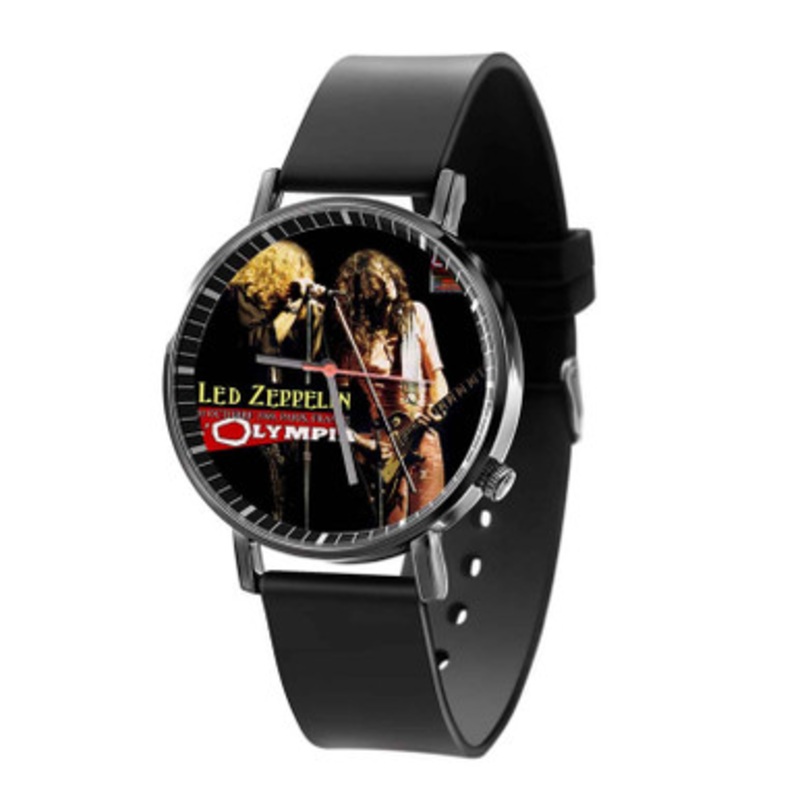 Led Zeppelin Live At The Olympia Black Quartz Watch Unisex With Premium Gift Box