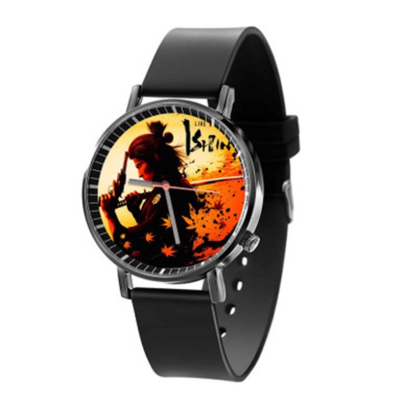 Like a Dragon Ishin Black Quartz Watch Unisex With Premium Gift Box