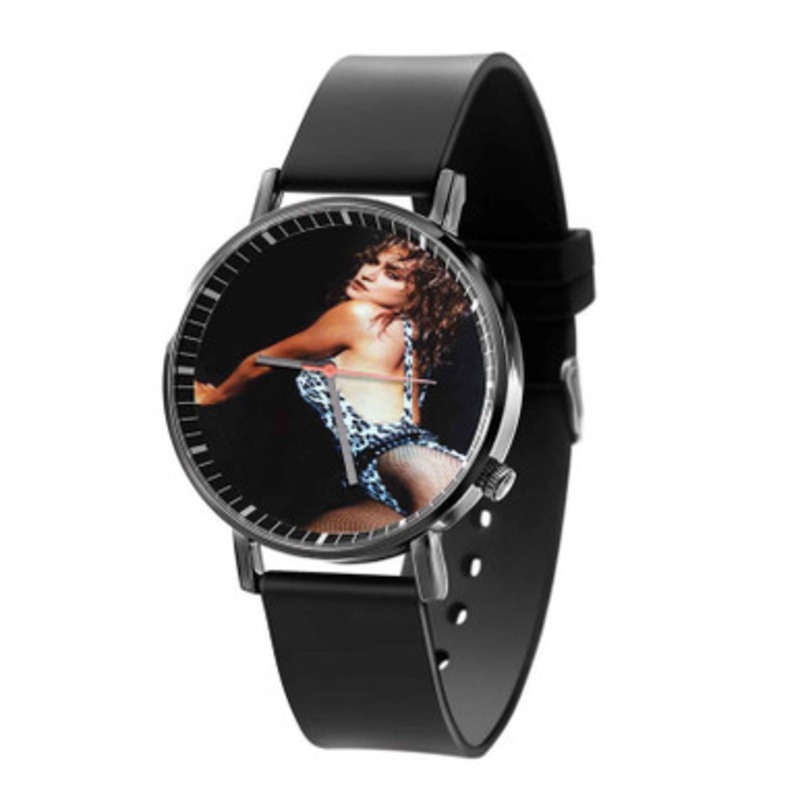 Madonna 80s Black Quartz Watch Unisex With Premium Gift Box