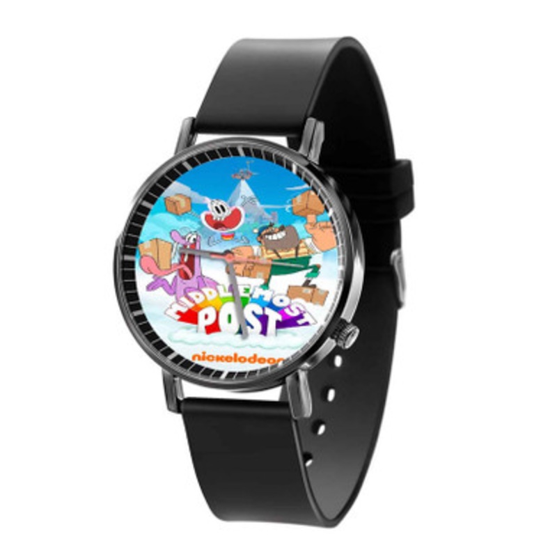 Middlemost Post Black Quartz Watch Unisex With Premium Gift Box