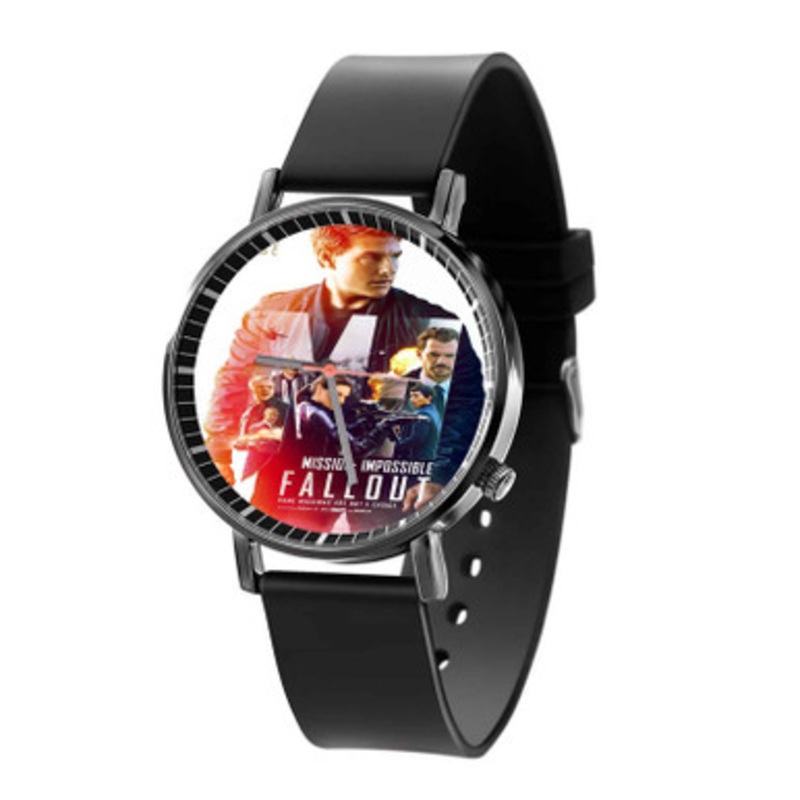 Mission Impossible Fallout Black Quartz Watch Unisex With Premium Gift Box