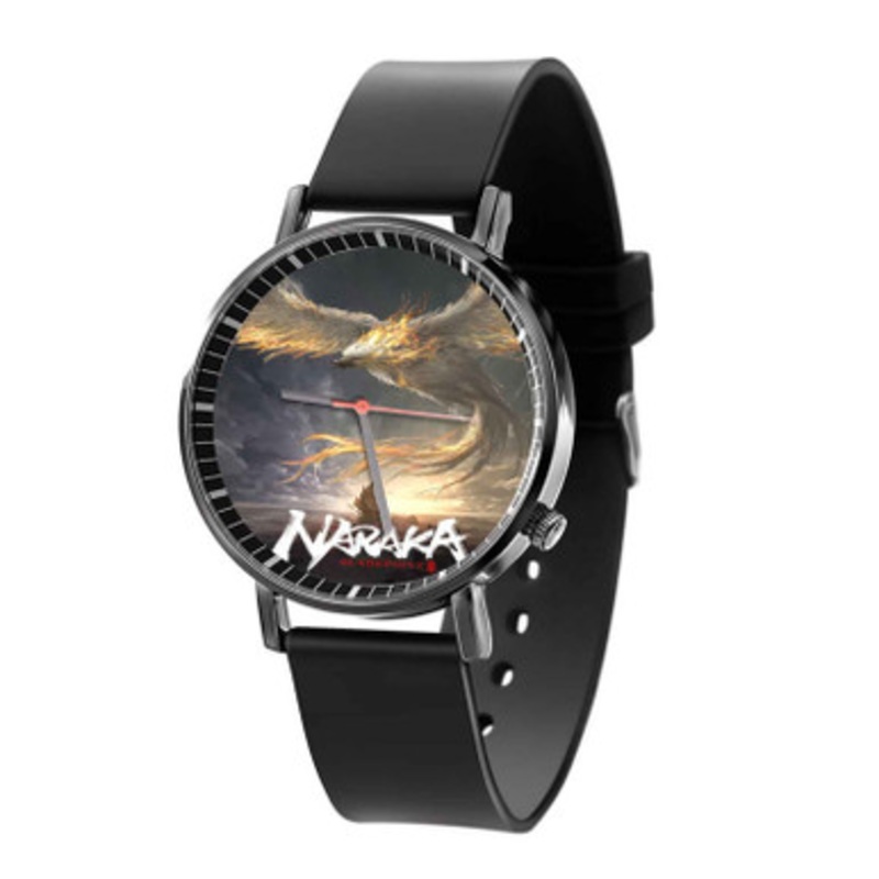 NARAKA BLADEPOINT Black Quartz Watch Unisex With Premium Gift Box
