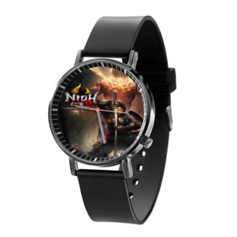 Nioh 2 The Complete Edition Black Quartz Watch Unisex With Premium Gift Box
