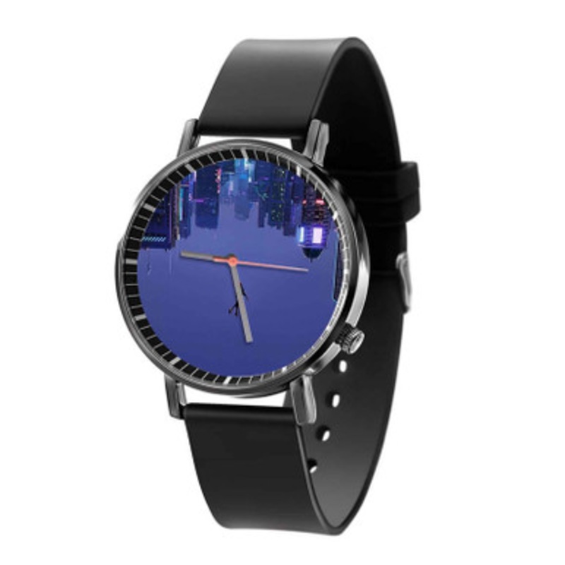 Not Falling But Rising Black Quartz Watch Unisex With Premium Gift Box