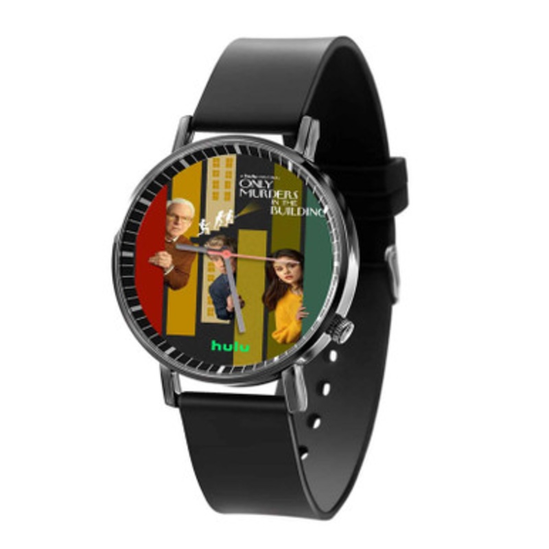 Only Murders in the Building Black Quartz Watch Unisex With Premium Gift Box