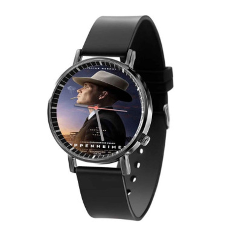Oppenheimer Black Quartz Watch Unisex With Premium Gift Box