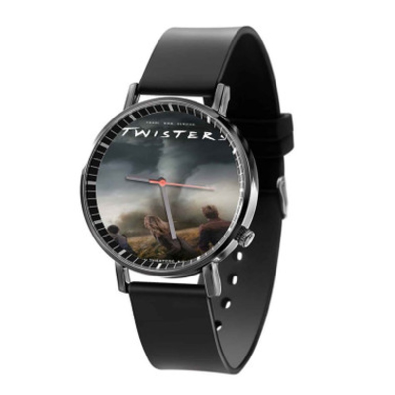 Twisters Black Quartz Watch Unisex With Premium Gift Box