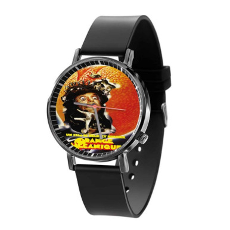 A Clockwork Orange Black Quartz Watch Unisex With Premium Gift Box