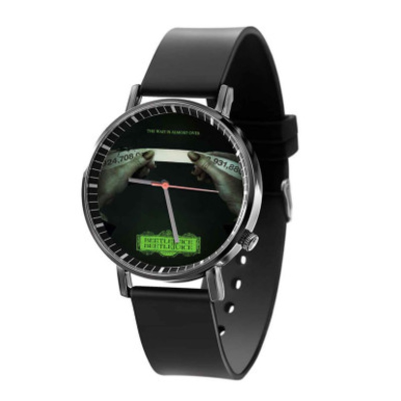 Beetlejuice Beetlejuice Black Quartz Watch Unisex With Premium Gift Box