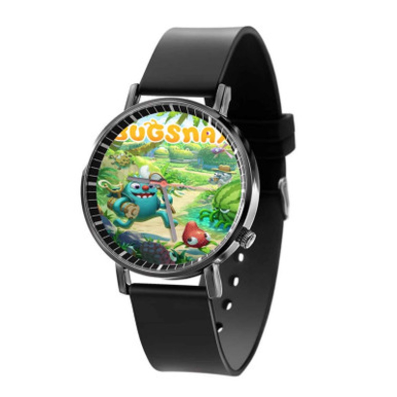 Bugsnax Black Quartz Watch Unisex With Premium Gift Box