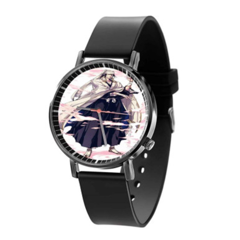 Byakuya Kuchiki Bleach Black Quartz Watch Unisex With Premium Gift Box