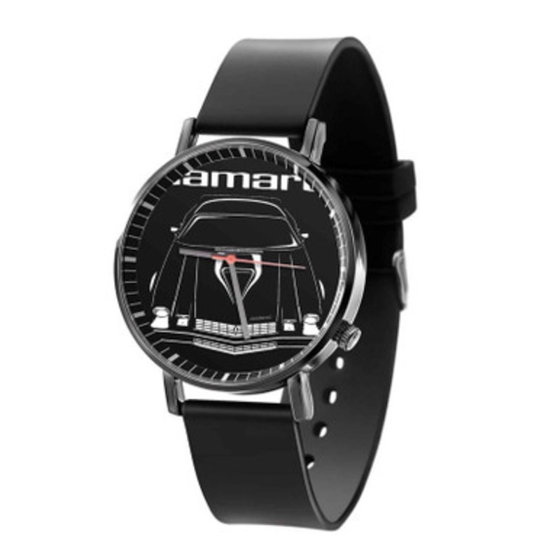Chevrolet Camaro Z28 2nd Generation Black Quartz Watch Unisex With Premium Gift Box