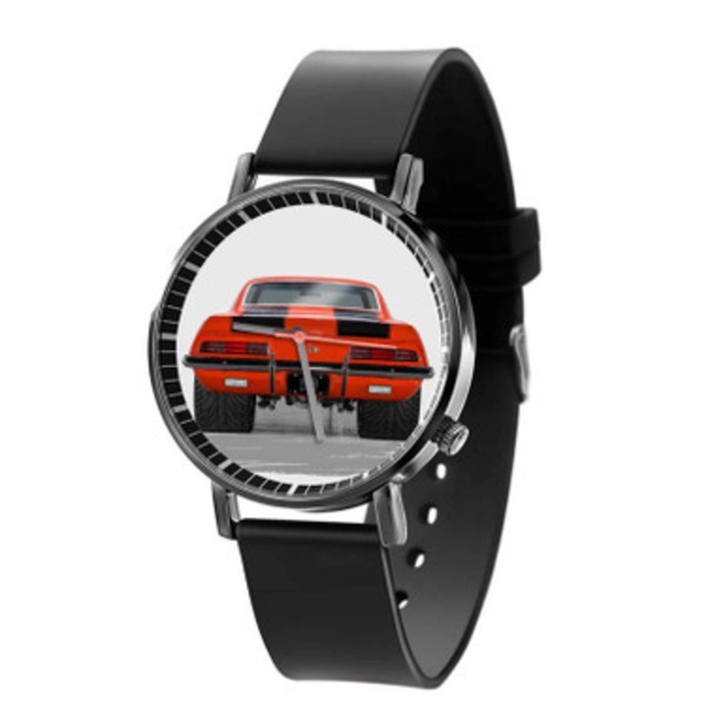 Chevrolet Camaro Z28 Big Foot Black Quartz Watch Unisex With Premium Gift Box
