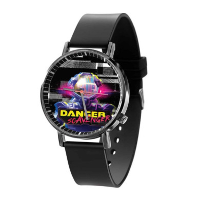 Danger Scavenger Black Quartz Watch Unisex With Premium Gift Box