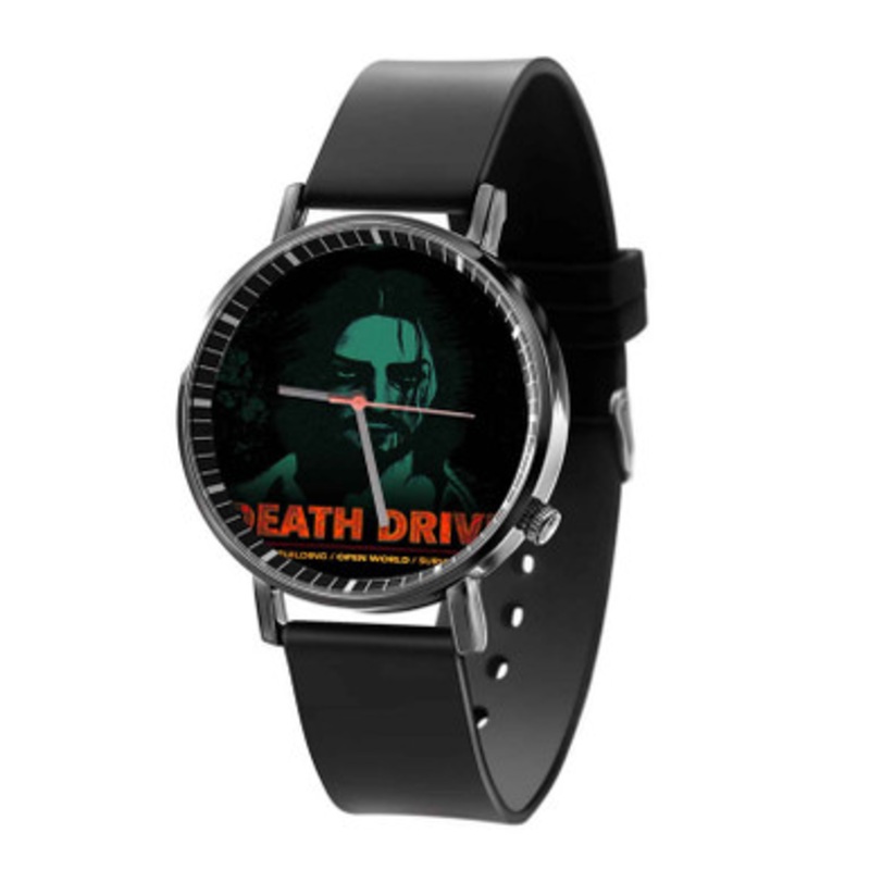 Death Drive Black Quartz Watch Unisex With Premium Gift Box