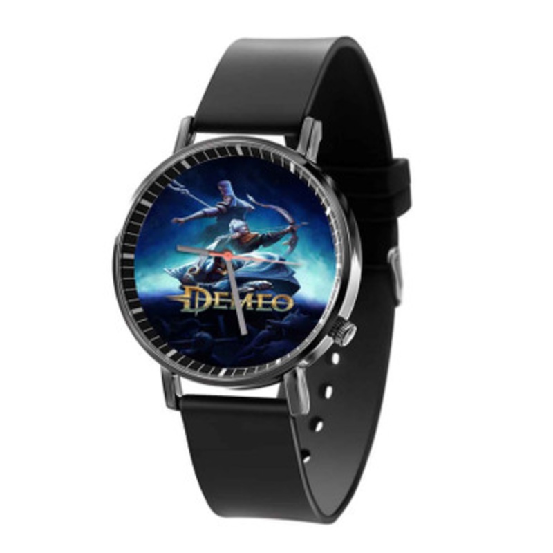 Demeo Black Quartz Watch Unisex With Premium Gift Box