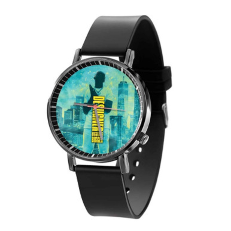 Desiigner Bigger and Bigger Black Quartz Watch Unisex With Premium Gift Box