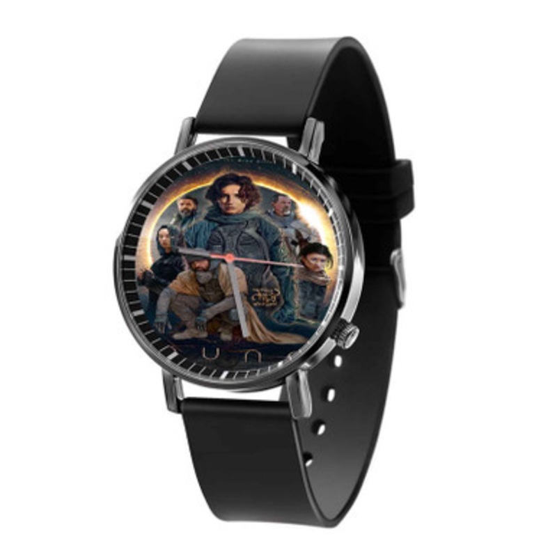 Dune Fear is The Mind Killer Black Quartz Watch Unisex With Premium Gift Box