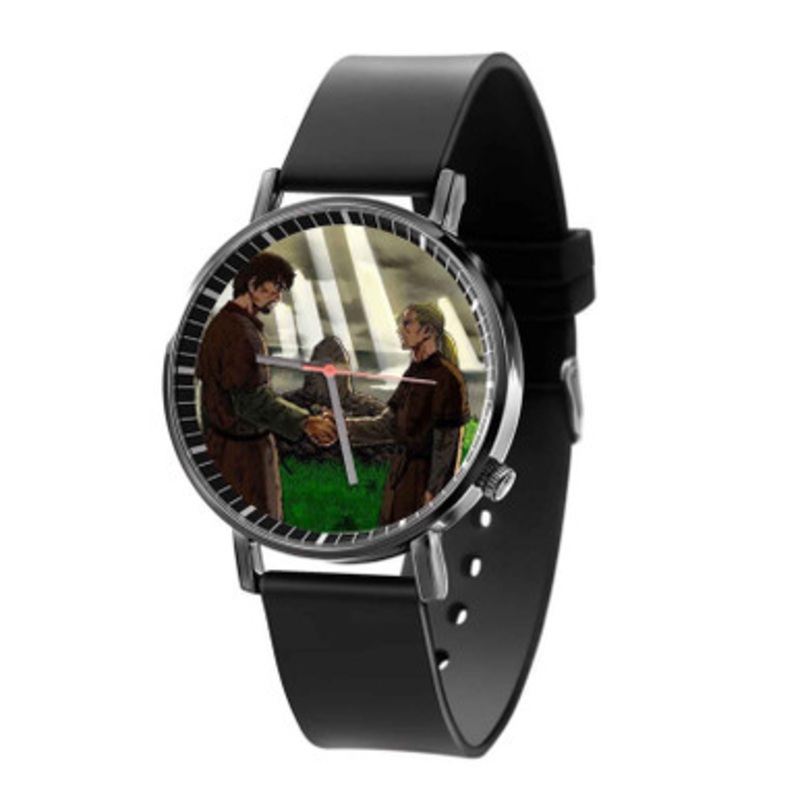 Einar Vinland Saga Black Quartz Watch Unisex With Premium Gift Box