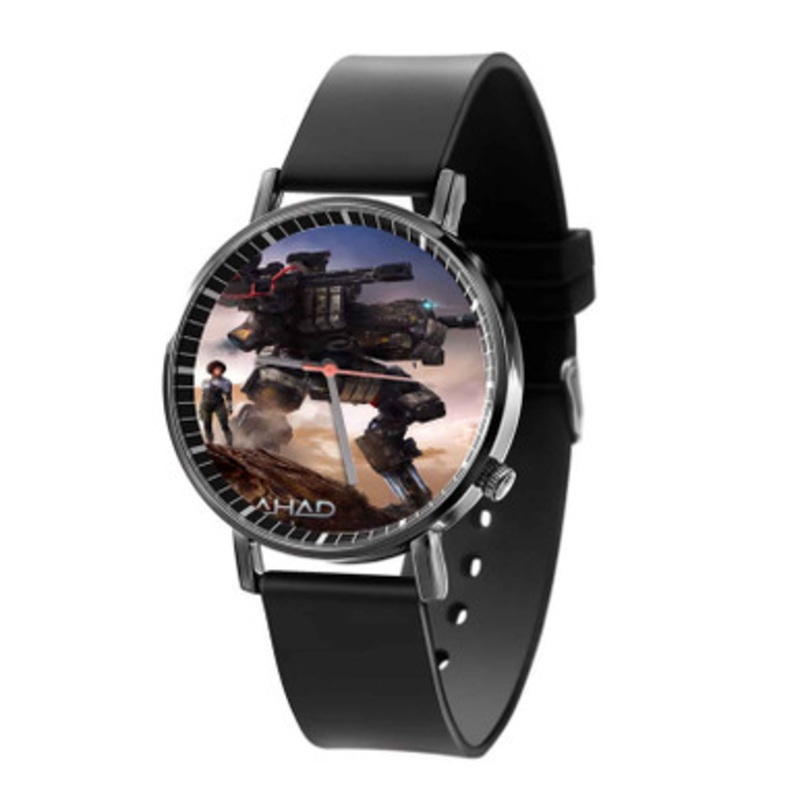 GALAHAD 3093 Black Quartz Watch Unisex With Premium Gift Box