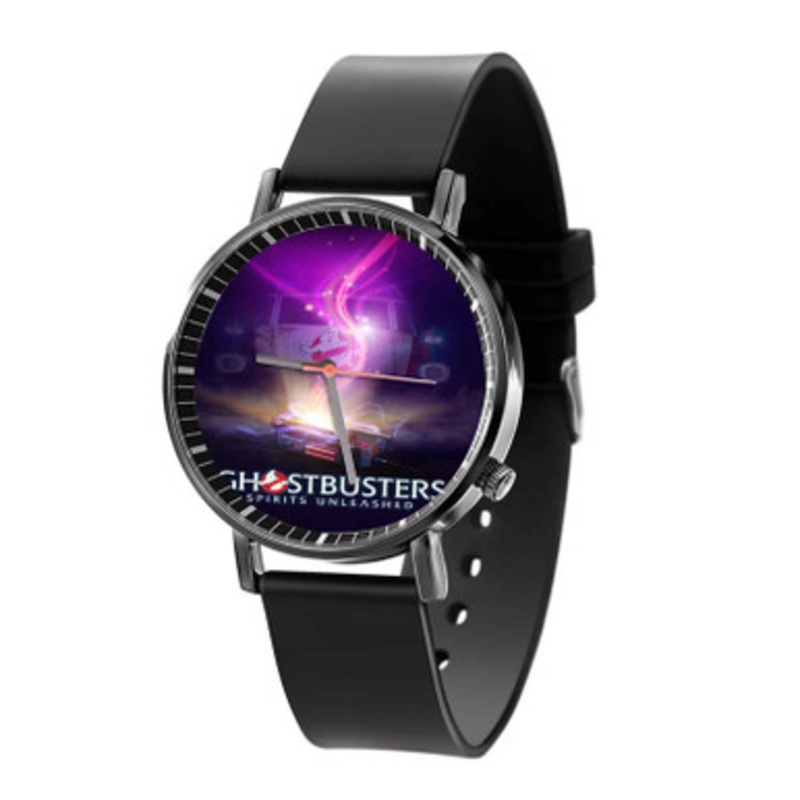 Ghostbusters Spirit Unleashed Black Quartz Watch Unisex With Premium Gift Box