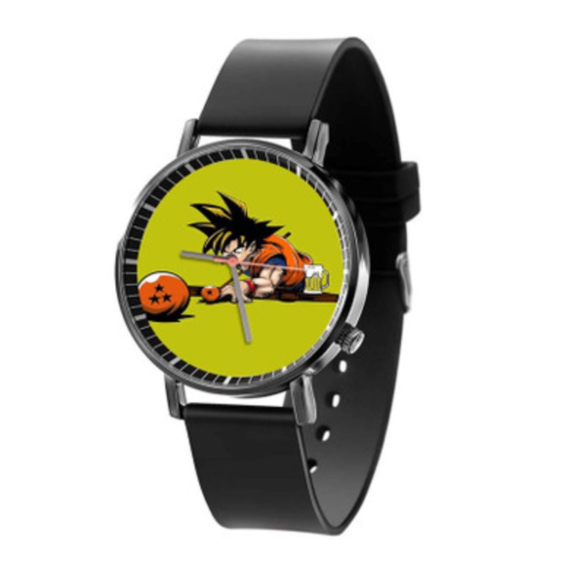 Goku Play Billiards Black Quartz Watch Unisex With Premium Gift Box