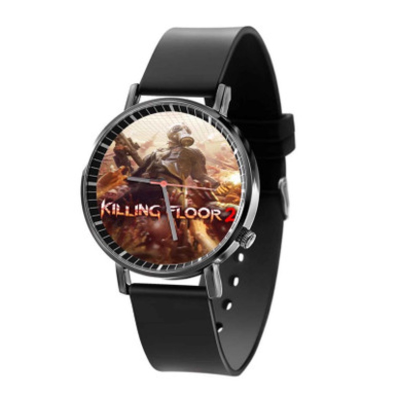 Killing Floor 2 Black Quartz Watch Unisex With Premium Gift Box
