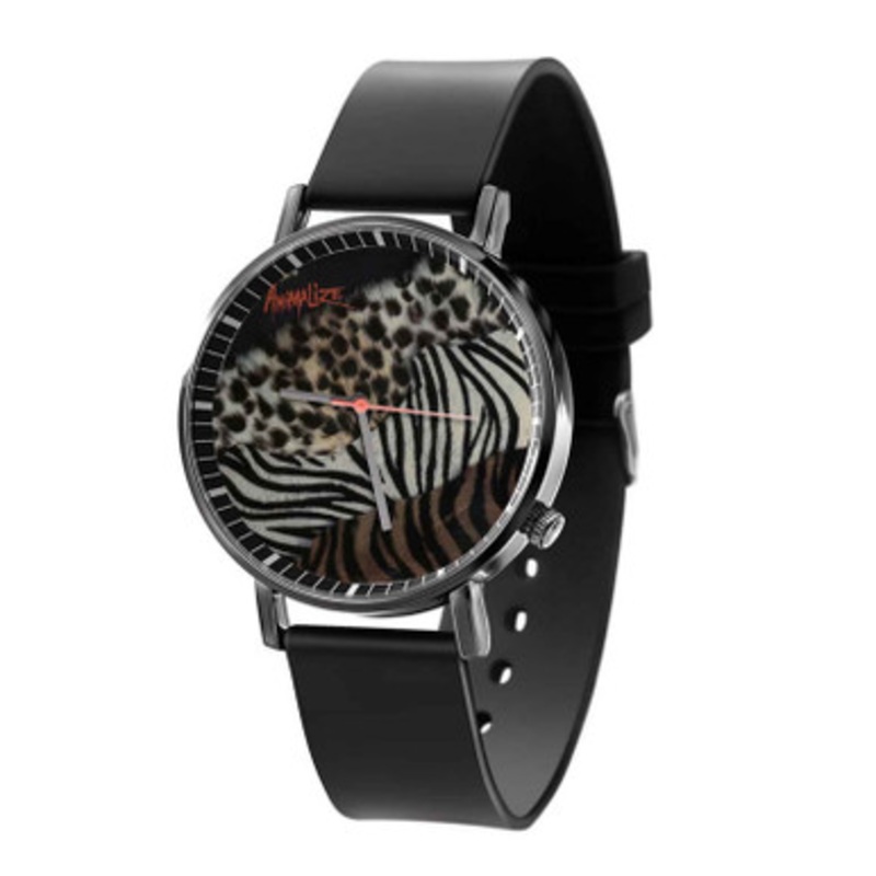 Kiss Animalize 1984 Black Quartz Watch Unisex With Premium Gift Box