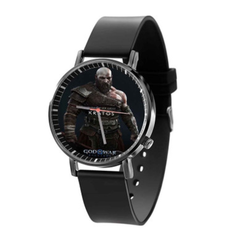 Kratos God Of War Ragnarok Black Quartz Watch Unisex With Premium Gift Box