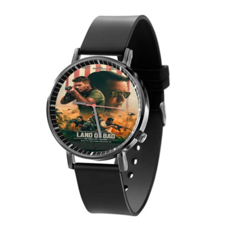 Land of Bad Black Quartz Watch Unisex With Premium Gift Box