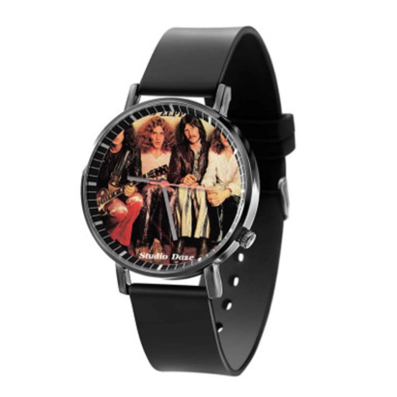 Led Zeppelin Studio Daze 1990 Black Quartz Watch Unisex With Premium Gift Box