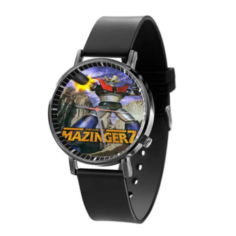 Mazinger Z Game Black Quartz Watch Unisex With Premium Gift Box