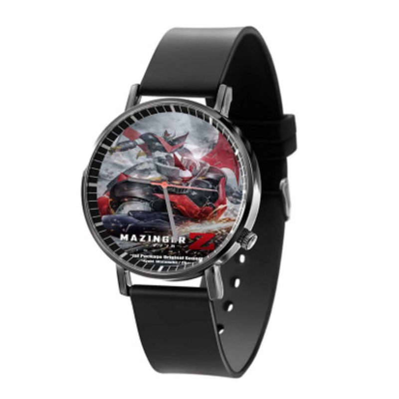 Mazinger Z Infinity Black Quartz Watch Unisex With Premium Gift Box