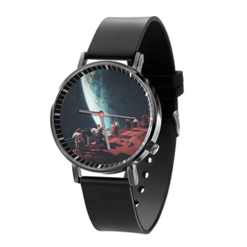 Missing The Ones We Left Behind Black Quartz Watch Unisex With Premium Gift Box