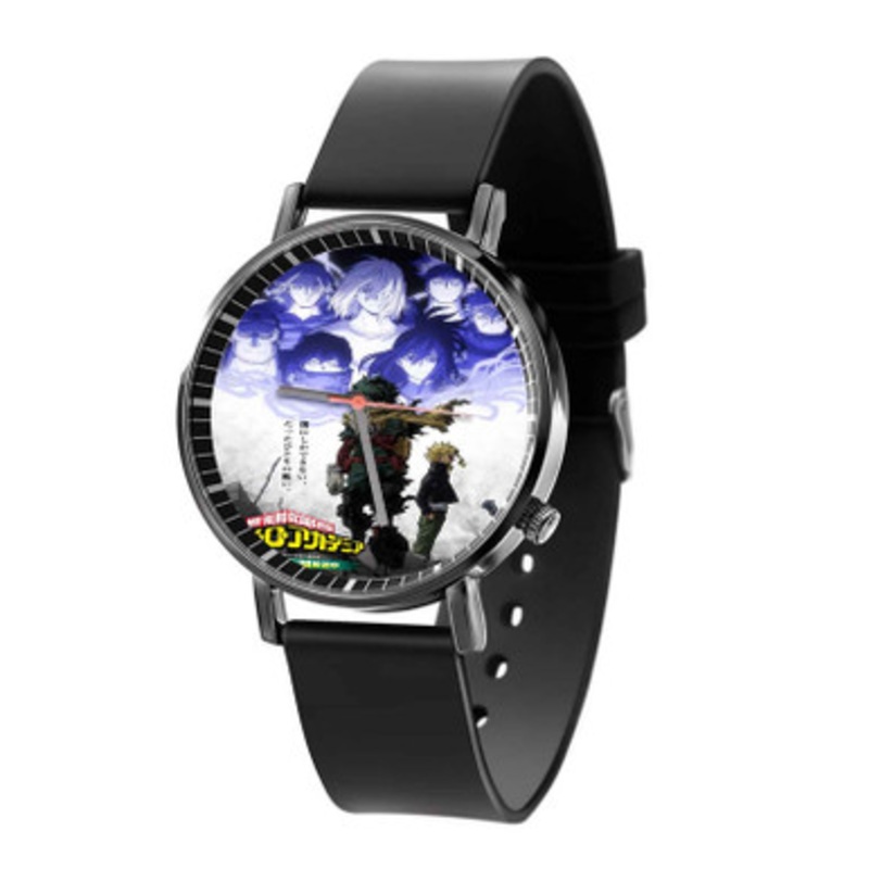 My Hero Academia Season 6 Black Quartz Watch Unisex With Premium Gift Box