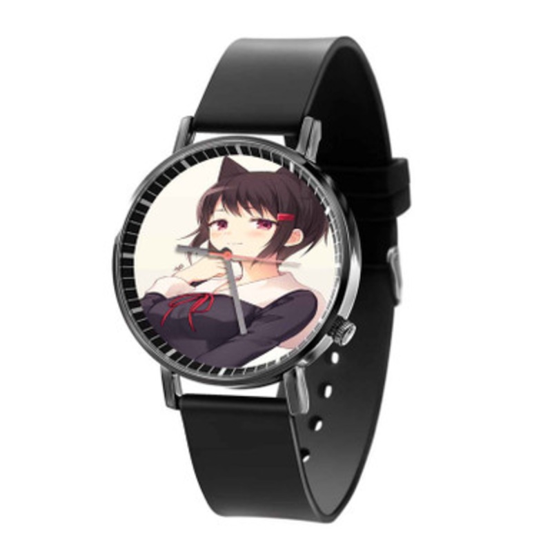 Nagisa Kashiwagi Kaguya sama Black Quartz Watch Unisex With Premium Gift Box
