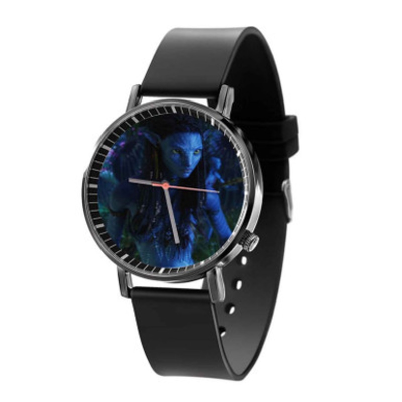 Neytiri Avatar The Way of Water Black Quartz Watch Unisex With Premium Gift Box