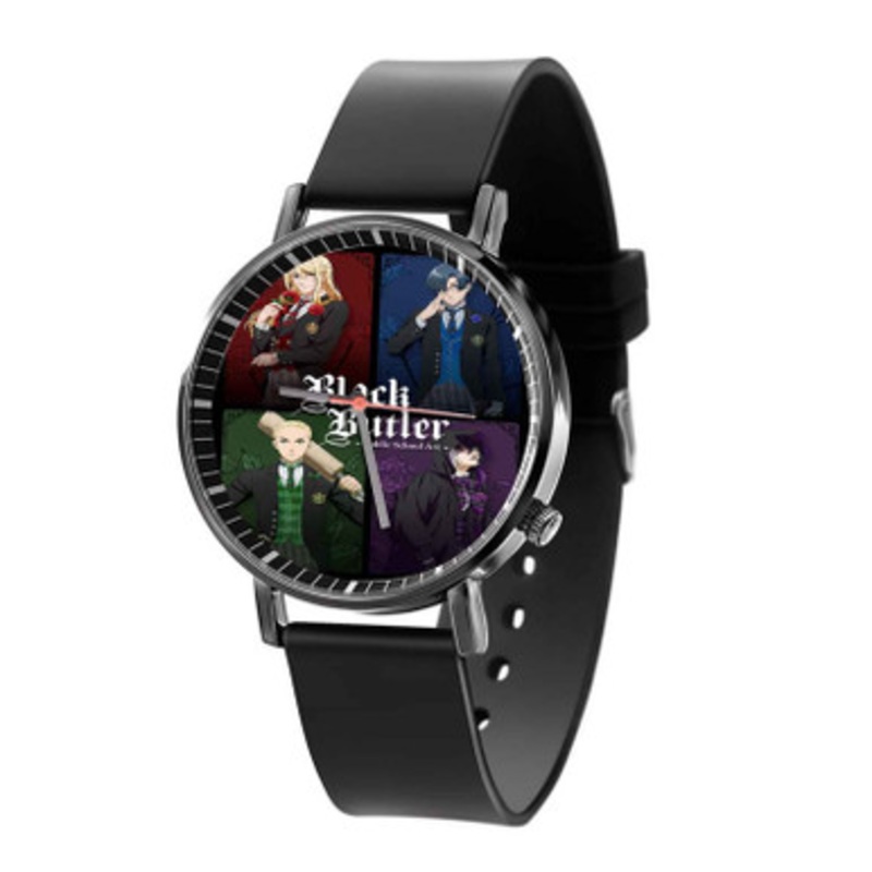 Black Butler Public School Arc Black Quartz Watch Unisex With Premium Gift Box
